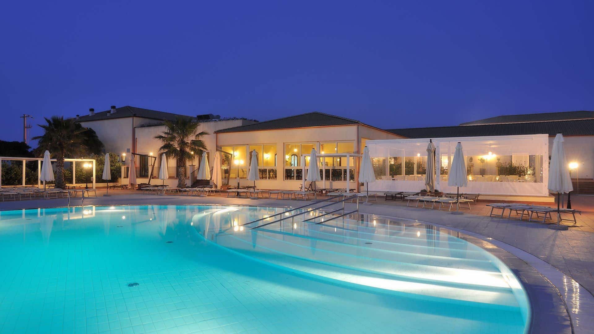 Sikania Eco Resort management seaside structure Sicily