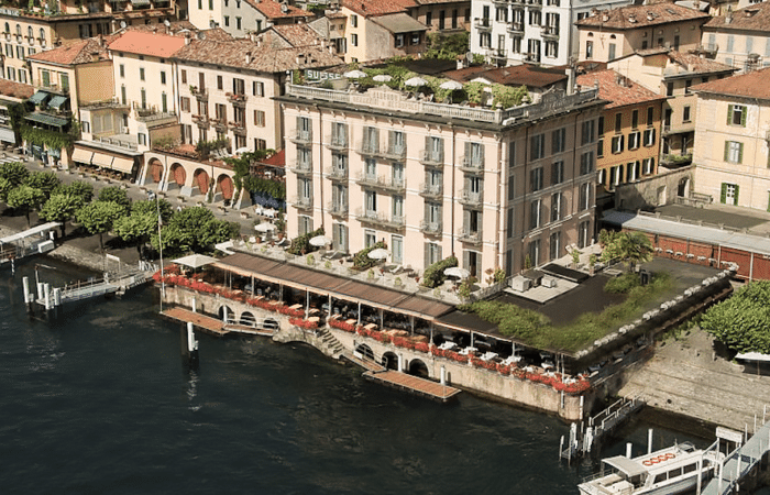 Palazzo Genazzini Bellagio rooftop and historic facade