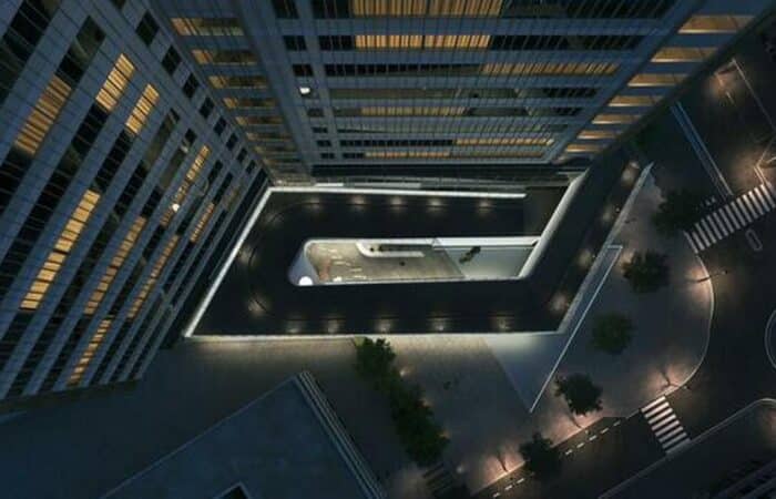 Naples station hotel project at Palazzo Alto near Naples Central Station