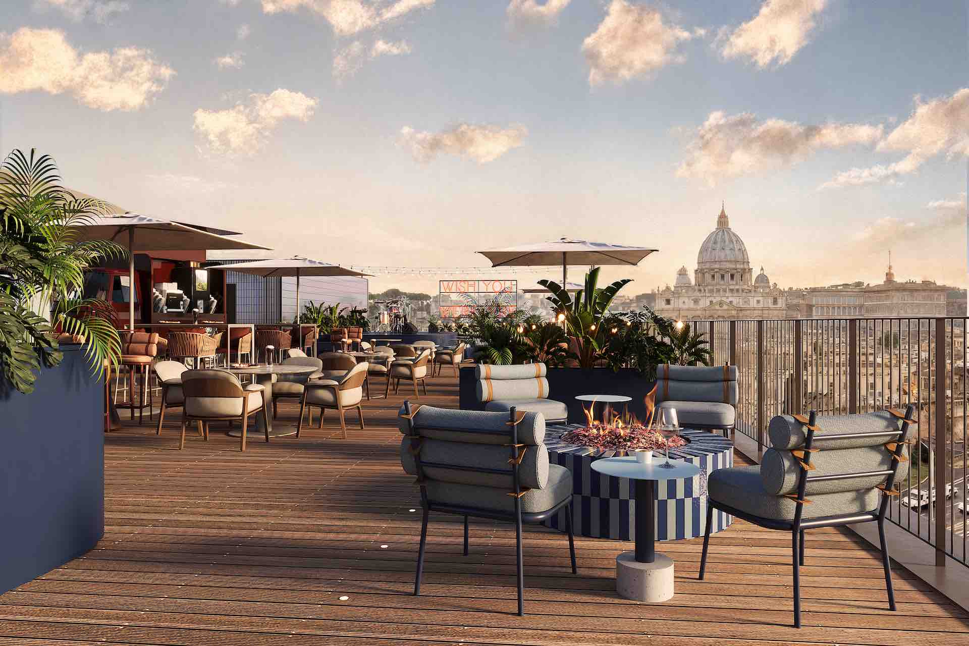 Cx Rome San Pietro hybrid hospitality development near the Vatican in Rome.