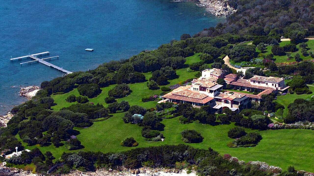 Villa Certosa luxury resort in Sardinia