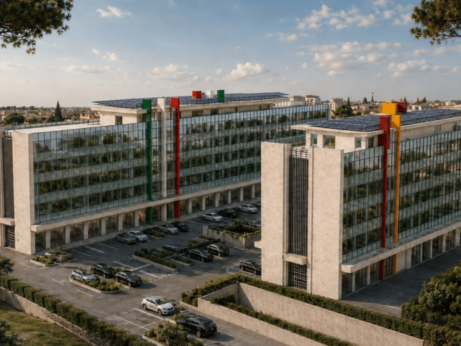 Geminorum student housing project in Lazio