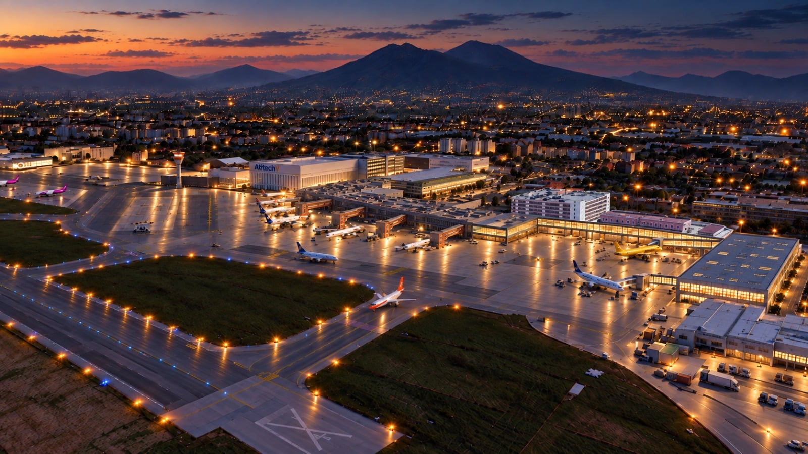 Naples Airport Masterplan 2035 airport hotel