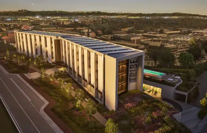 ribe Milan Linate hotel under construction